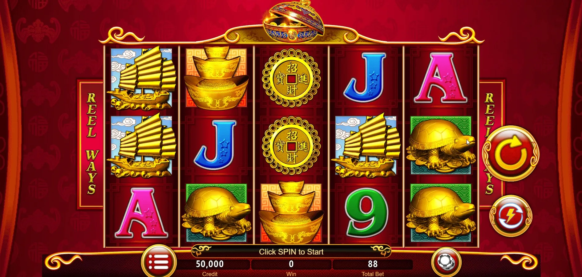 Play in 88 Fortunes for free now | 