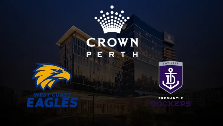 Crown Perth Casino Teams Up with West Coast Eagles and Fremantle Football Club